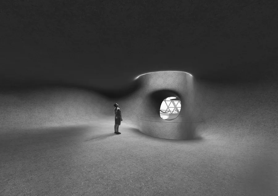 Contemplation spaces tucked away in workspaces.