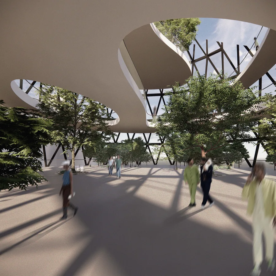 Interior View - Public space