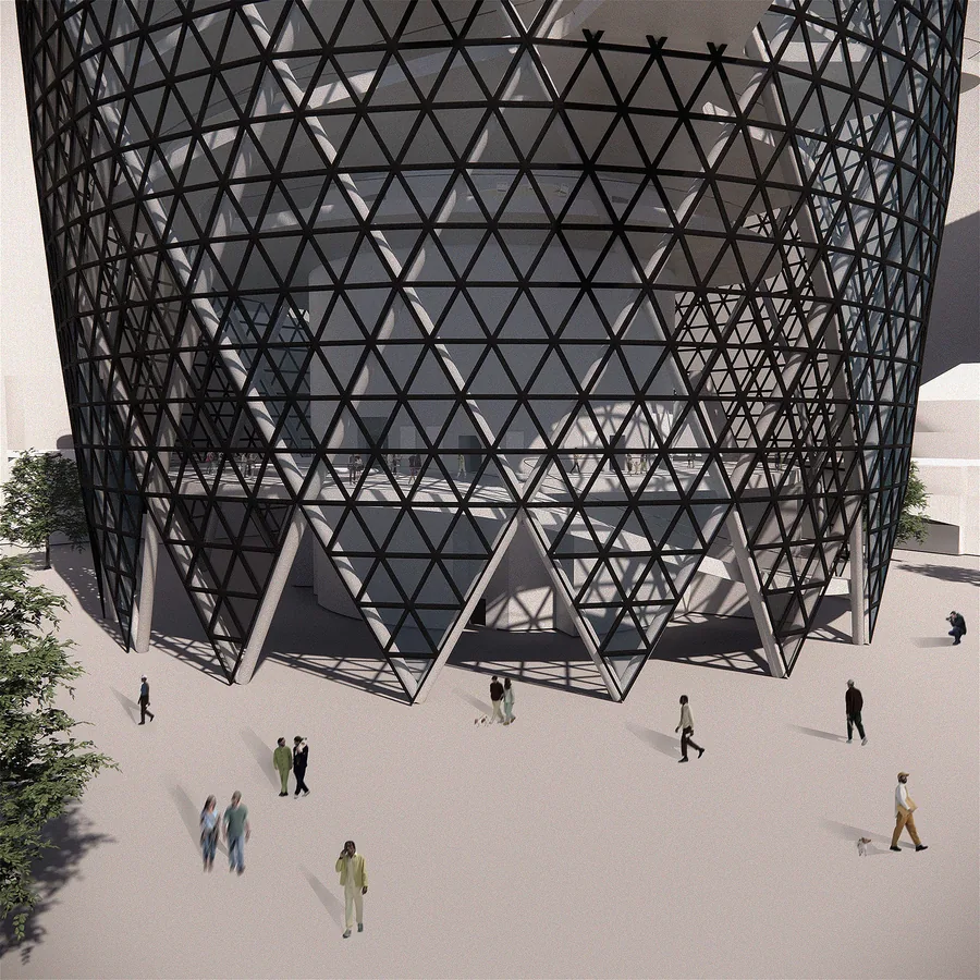 Permeability between building and city.