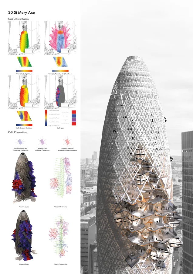 The hybrid system of controlled inflatables tested and calibrated merge into interlocked clusters negotiating with the existing building to enable a creative…