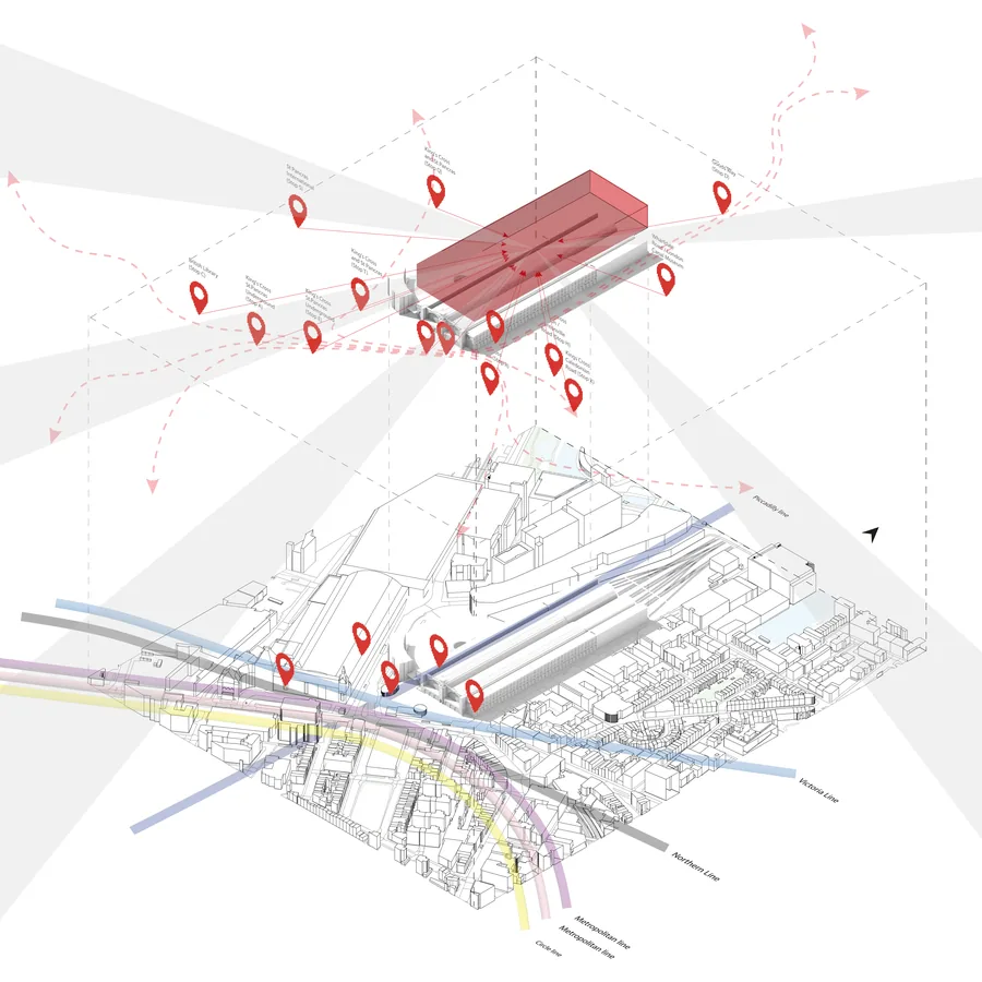 New location of the Bus Stops