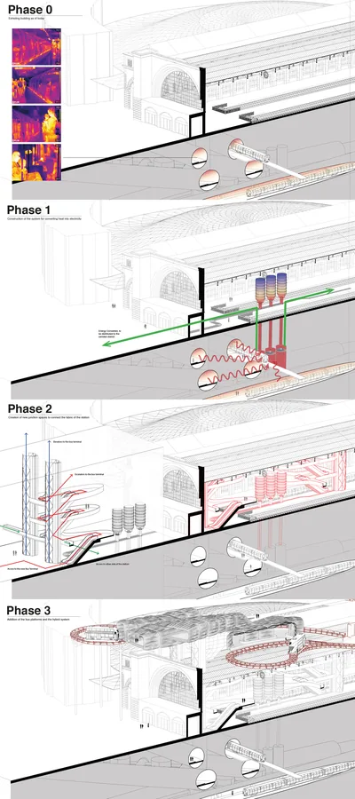 Phases of the construction