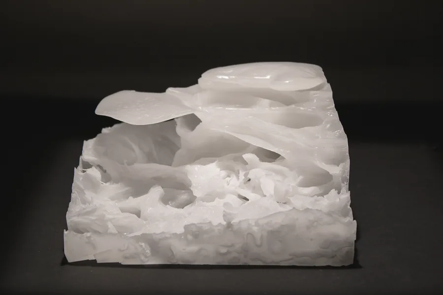 final wax formation (210x210x100mm)