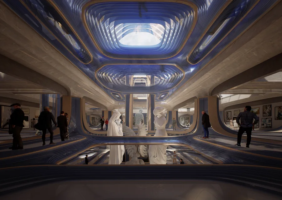 The more open exhibition space allows visitors to receive more information about the exhibits at the same time, which is conducive to allowing them to…
