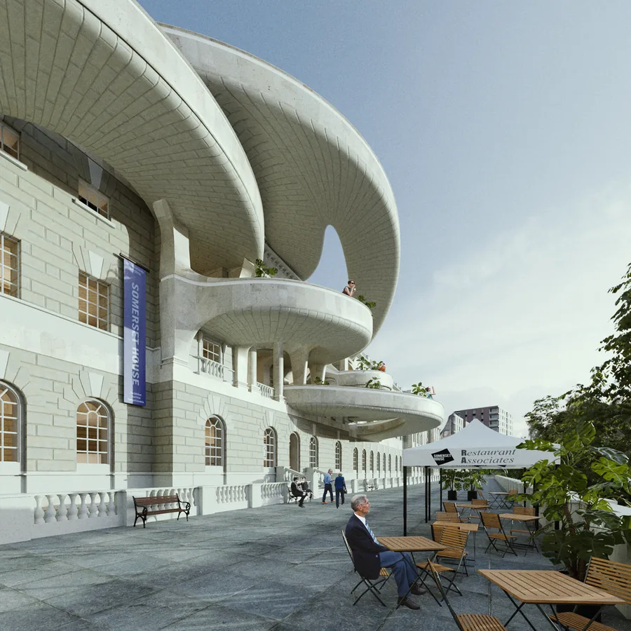 View from the Existing Terrace