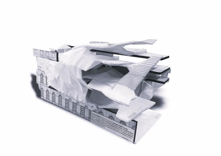 Section model 1:100