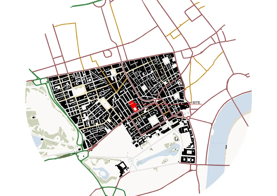 Location of Site in London