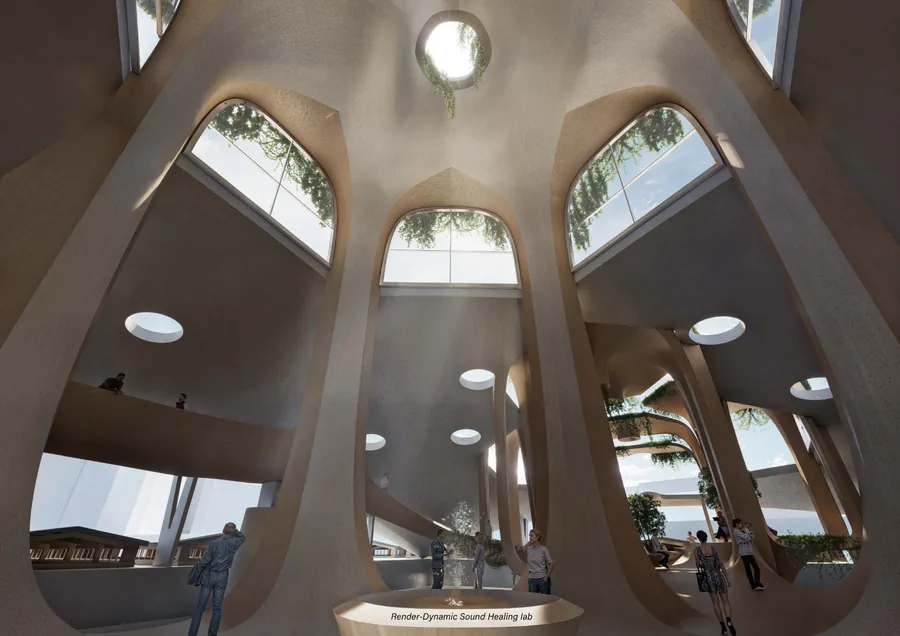 The "Resonance" Center by Yuxuan Sun