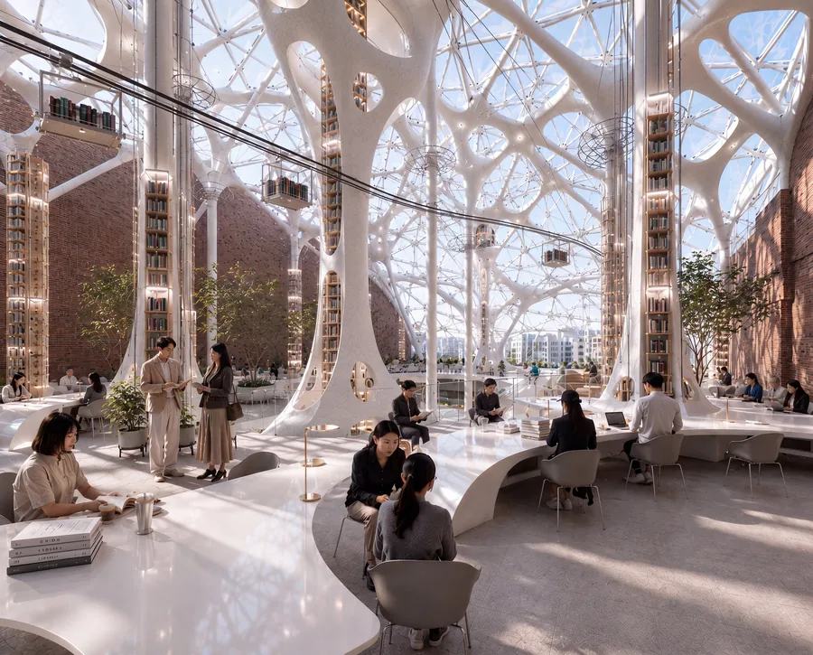 Cloud Terrace ( Open Study Zone)